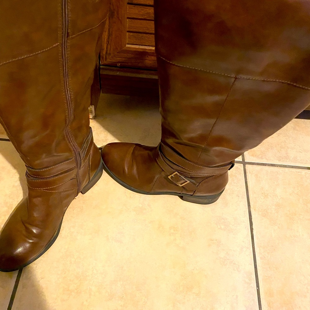 Arizona boots, purchased from JC Penny, below knee